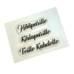 Tekstileimasinsetti, Hää/ Kihla