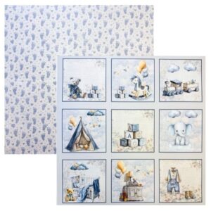 Reprint Skräppipaperi 30x30cm, RP0729