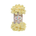 Alize Puffy lanka 100g, 13 Vaaleankeltainen