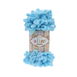 Alize Puffy lanka 100g, 287 Turkoosi