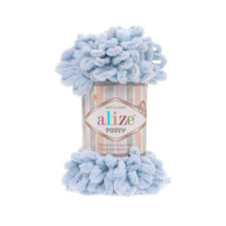 Alize Puffy lanka 100g, 416 Hento vaaleansininen
