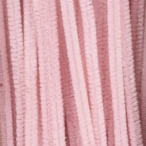 Askartelupunos 6mm 30cm, Vaaleanpunainen 50kpl