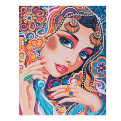 Craft Buddy Timanttimaalaustaulu 40x50cm, Maharani, Full Crystal