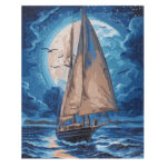 Craft Buddy Timanttimaalaustaulu 40x50cm, In the Sunset, Full Crystal