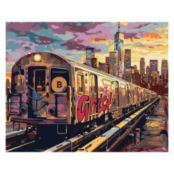 Ideyka Painting by numbers 40x50cm, KHO5127 Ground Station