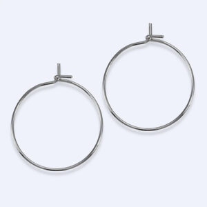 Steely Pop Korvakorurenkaat 30mm 10kpl, Ruostumaton teräs 316