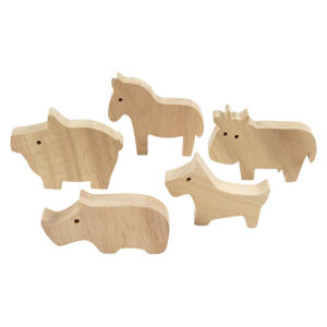 Puueläimet, maatila 10kpl