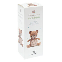 Rico Design Ricorumi Mini virkkaussetti, Teddy Bear