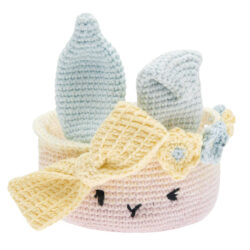 Rico Design Ricorumi virkkaussetti, Easter Basket pastel