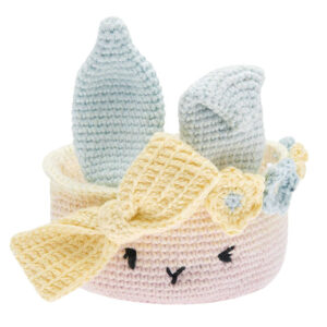 Rico Design Ricorumi virkkaussetti, Easter Basket pastel