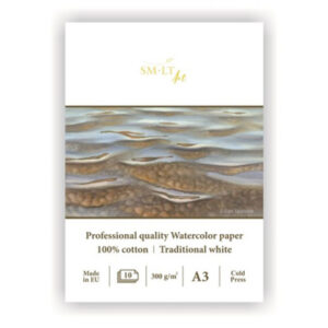 SM-LT Pro akvarellilehtiö 300g, A3