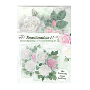 Timanttimaalaus A4, 1860 Ruusut