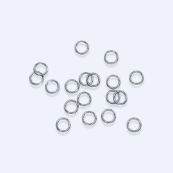 Steely Pop Välirenkaat 5mm 50kpl, Ruostumaton teräs 304
