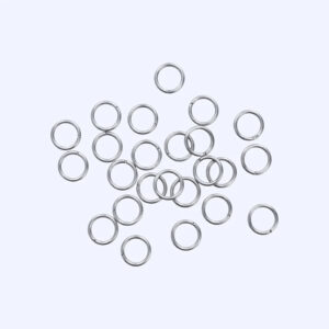 Steely Pop Välirenkaat 6mm 50kpl, Ruostumaton teräs 304