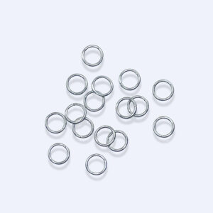 Steely Pop Välirenkaat 7mm 50kpl, Ruostumaton teräs 304