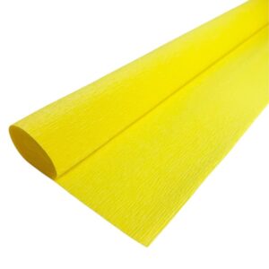 Cartotecnica Rossi Floristin kreppipaperi 180g, 575 Lemon Yellow