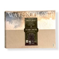 Fabriano Watercolor Torchon akvarellilehtiö 300g, 24x32cm kierrelehtiö