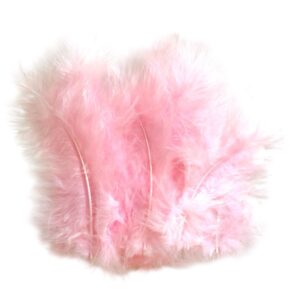 Höyhenet 5-12cm, Vaaleanpunainen 15kpl