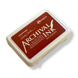 Archival Ink leimasintyyny, Red Geranium