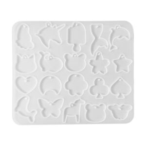 Silikonimuotti, Kuvioriipukset unicorn