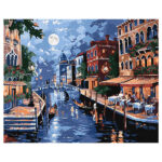 Ideyka Painting by numbers 40x50cm, KHO2177 The Romance of Italy