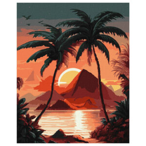 Ideyka Painting by numbers 40x50cm, KHO2771 Sunrise by the sea