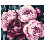 Ideyka Painting by numbers 40x50cm, KHO3306 Delicate petals