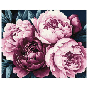 Ideyka Painting by numbers 40x50cm, KHO3306 Delicate petals