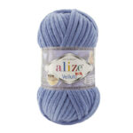 Alize Velluto lanka 100g, 374 Savunsininen