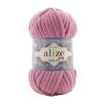 Alize Velluto lanka 100g, 98 Roosa