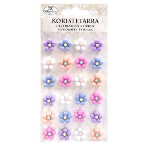 Koristetarra, 2791 Kukka Pastelli 2