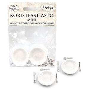Miniatyyri, 8409 Koristeastiasto mini 8kpl