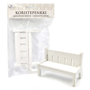 Miniatyyri, 8416 Koristepenkki mini valkoinen