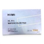HIMI WATERCOLOR PAD 14x21,6cm, 20 arkkia