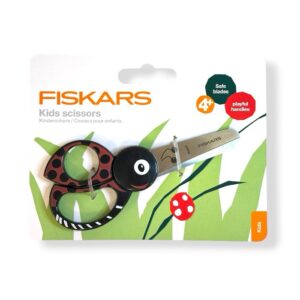 Fiskars lasten sakset 13cm, leppäkerttu