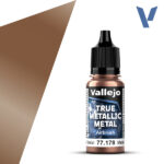 Vallejo True Metallic Metal Airbrush 18ml, 78 Rusty Metal