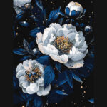 Ideyka Painting by numbers 30x40cm, KHO3307 The Flower Constellation
