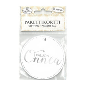 Pakettikortti, 5195 Paljon onnea hopea