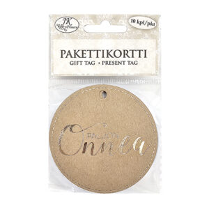 Pakettikortti, 5196 Paljon onnea kulta