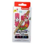 Bruynzeel Glitter -huopakynät, pastellisävyt 6 väriä