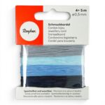 Rayher korunyörisetti 0,5 mm Blue, 4 väriä