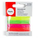 Rayher korunyörisetti 0,5 mm Neon, 4 väriä