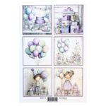 Reprint Kuviokartonki A4, KP0178 Timeless Party