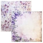 Reprint Skräppipaperi 30x30cm, RP0642 Flowers