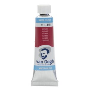 Van Gogh akvarellivärituubi 10ml, 318 carmine