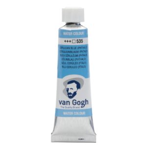 Van Gogh akvarellivärituubi 10ml, 535 cerulean blue (phatalo)