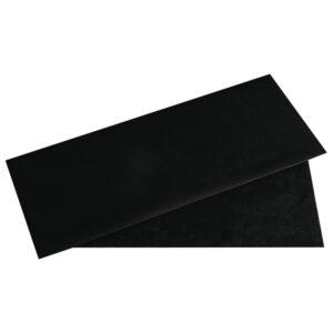 Rayher silkkipaperi 50x75cm musta  50x75cm, 5 arkkia