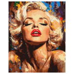 Ideyka Painting by numbers 40x50cm, KHO8562 Bright Monroe