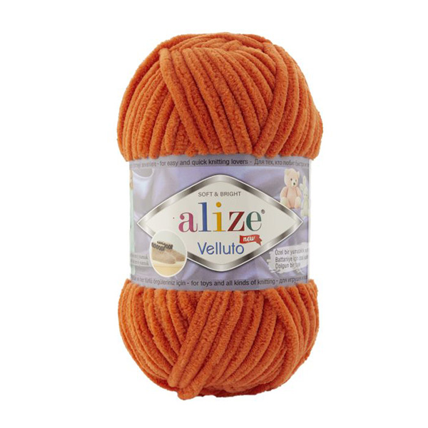 Alize velluto 6 oranssi