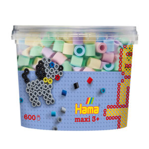 Hama MAXI helmet, 8574 Pastellivärit 600kpl
